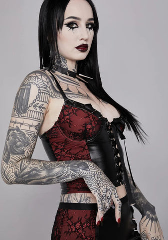 Steel Hearts Corset Top