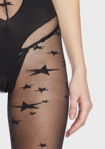 In The Stars Mesh Bodystocking