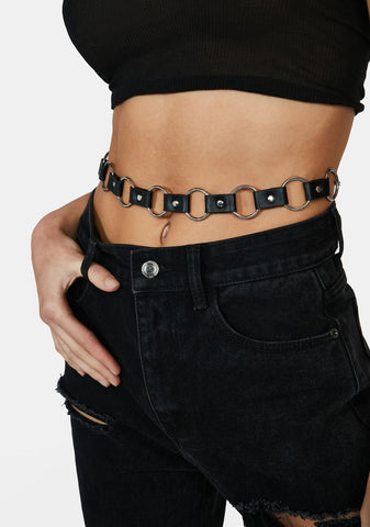 Turn Me Down O Ring Waist Chain