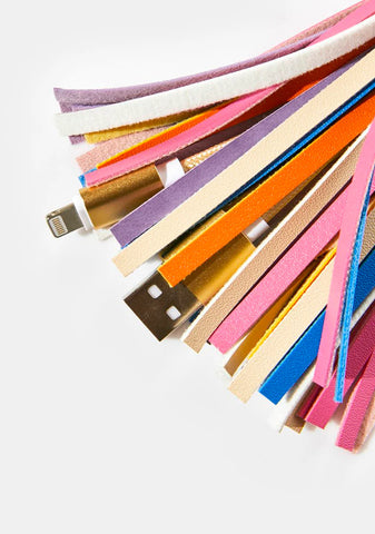 Sweet Tooth Tassel Keychain Charger