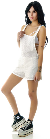 Creme De La Crochet Romper