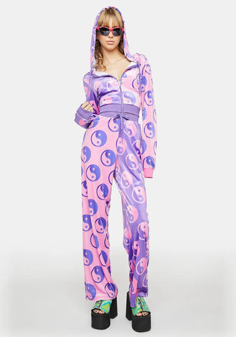 Tip The Balance Velour Jacket