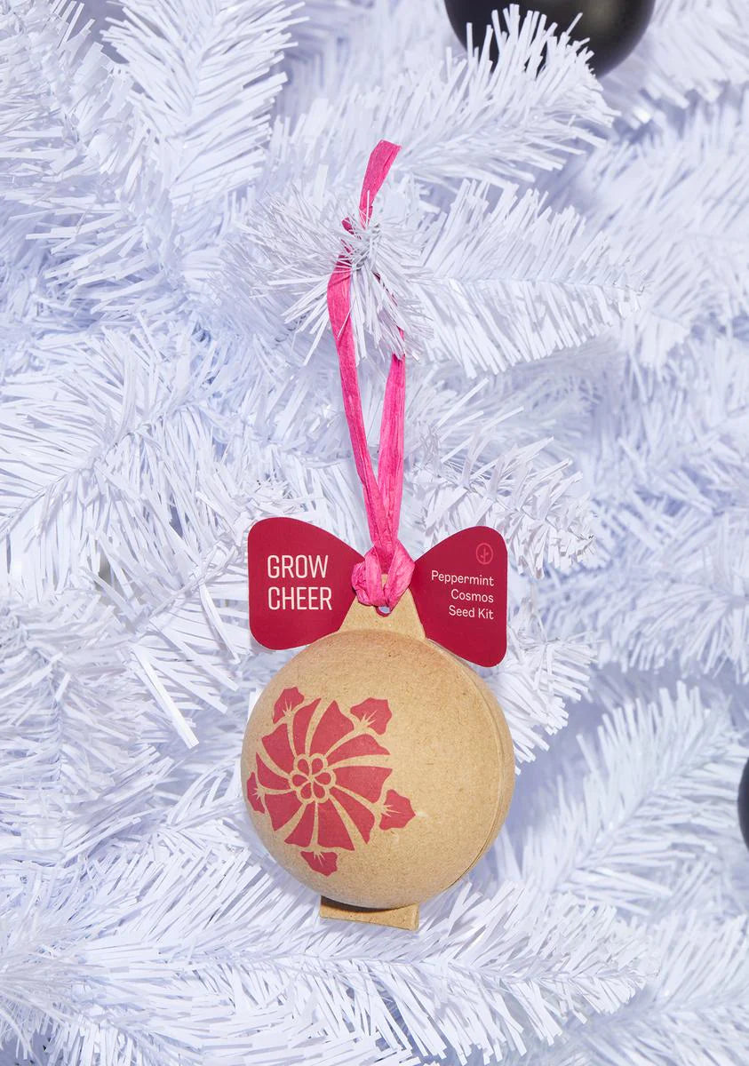 Peppermint Cosmos Ornament Seed Kit