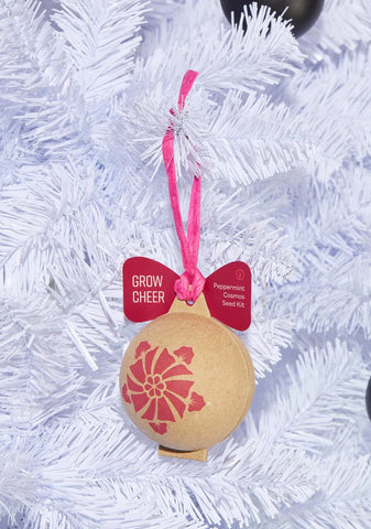 Peppermint Cosmos Ornament Seed Kit