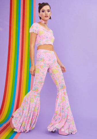 Rainbow Ride Mesh Super Flares