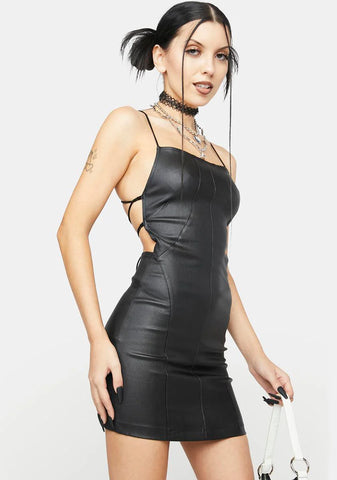Dani Open Back Mini Dress