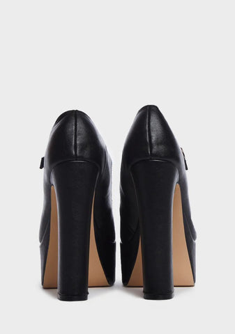 Yours Conditionally Heeled Mary Janes