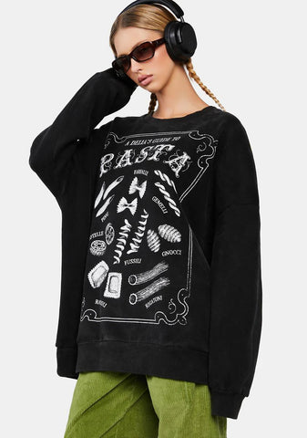 World Of Pastabilities Graphic Sweatshirt