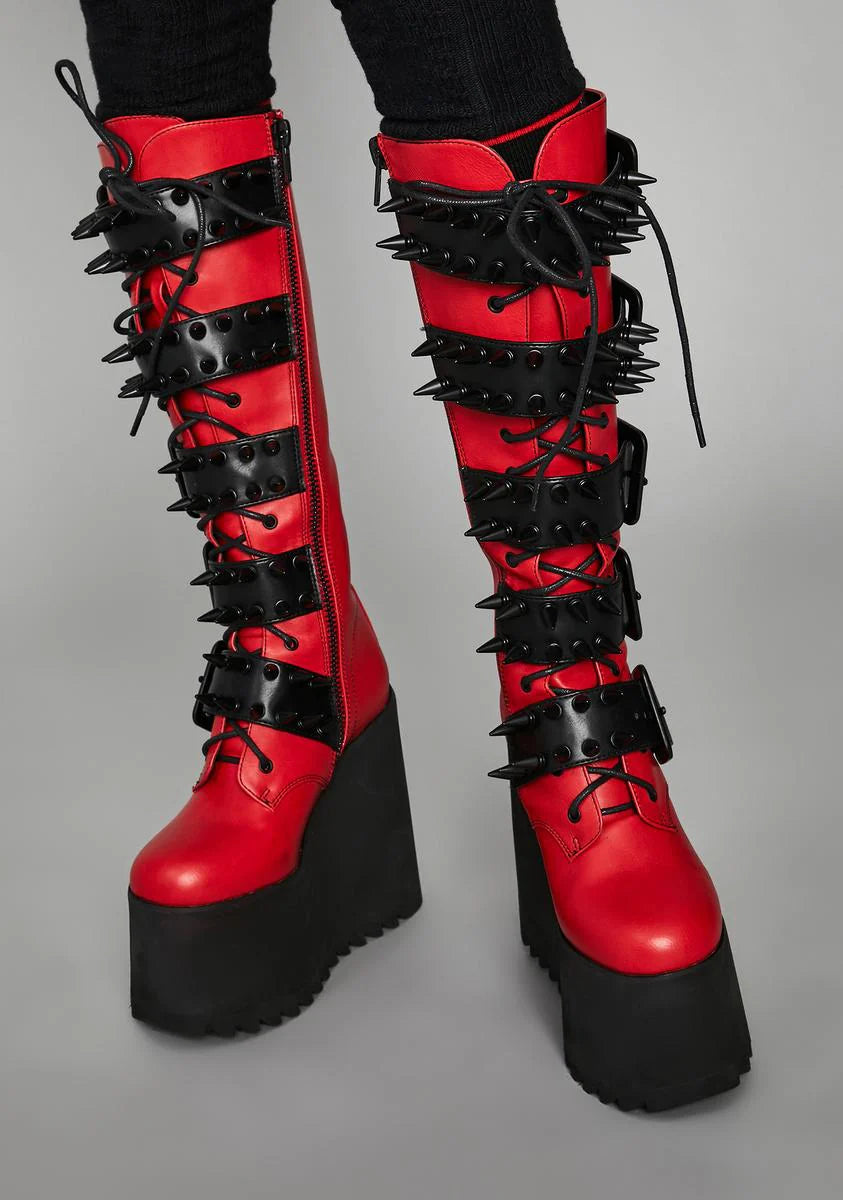 Dangerous Appetite For Destruction Platform Boots