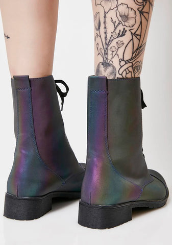 Rainbow Warrior Reflective Boots