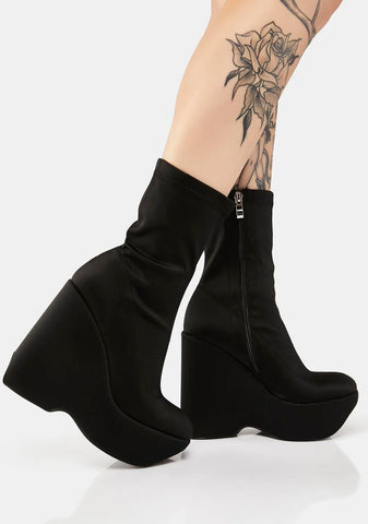 Amalfi Wedge Boots