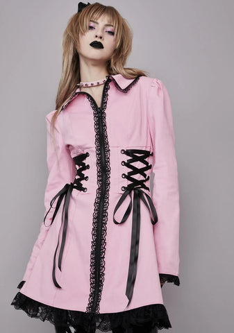Cute Lament Corset Jacket