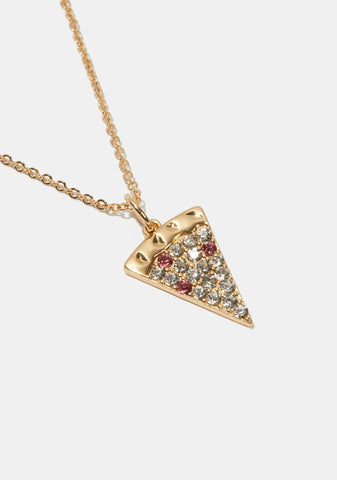 Take A Slice Pizza Necklace