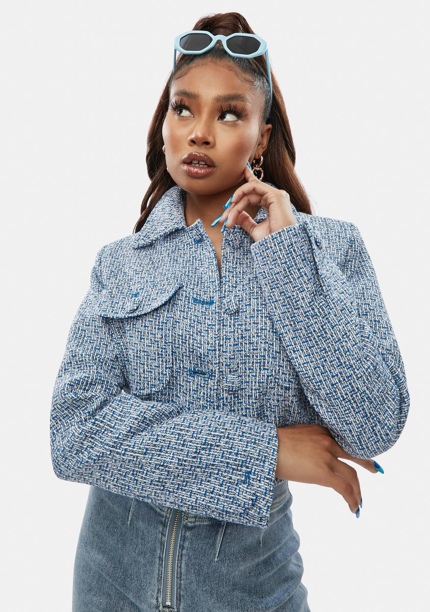 Slate How Far Is Heaven Cropped Jacket