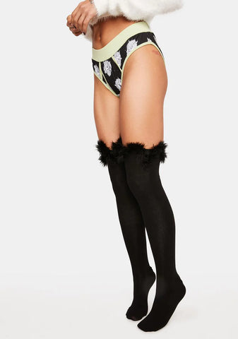 Toasty Intentions Thigh High Socks