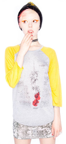 Vintage Motif Tube Skirt