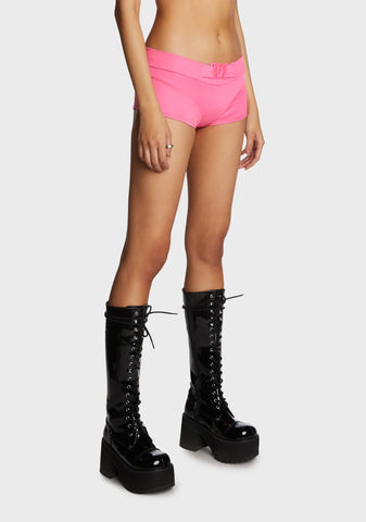 Safety Hotpants - Pink