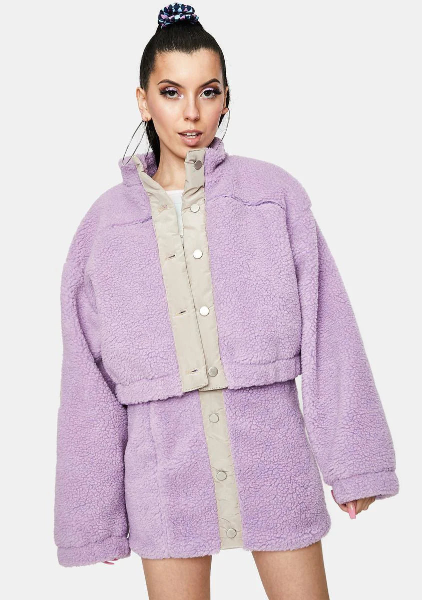 Yummy Sherpa Fleece Jacket