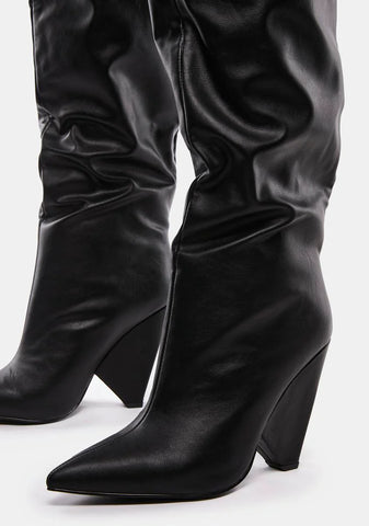 On My Radar Knee High Boots