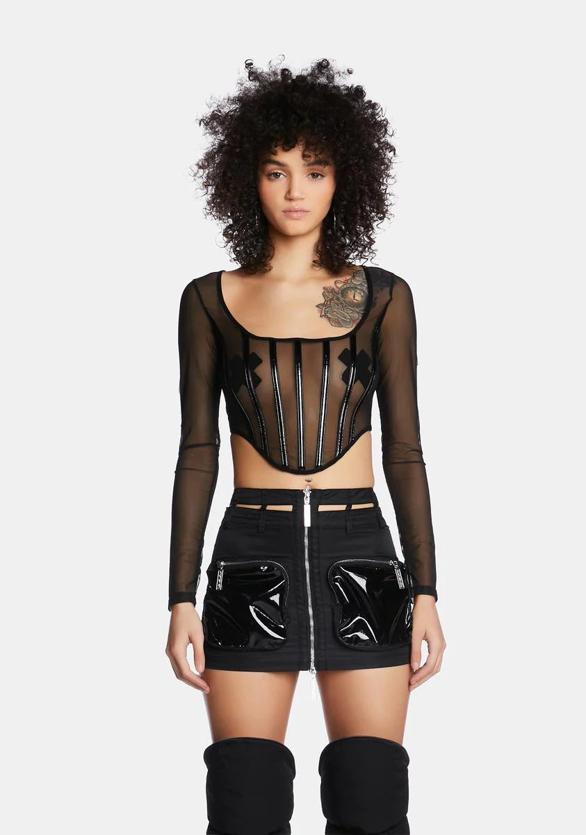 Live It Up Corset Top