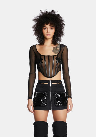 Live It Up Corset Top