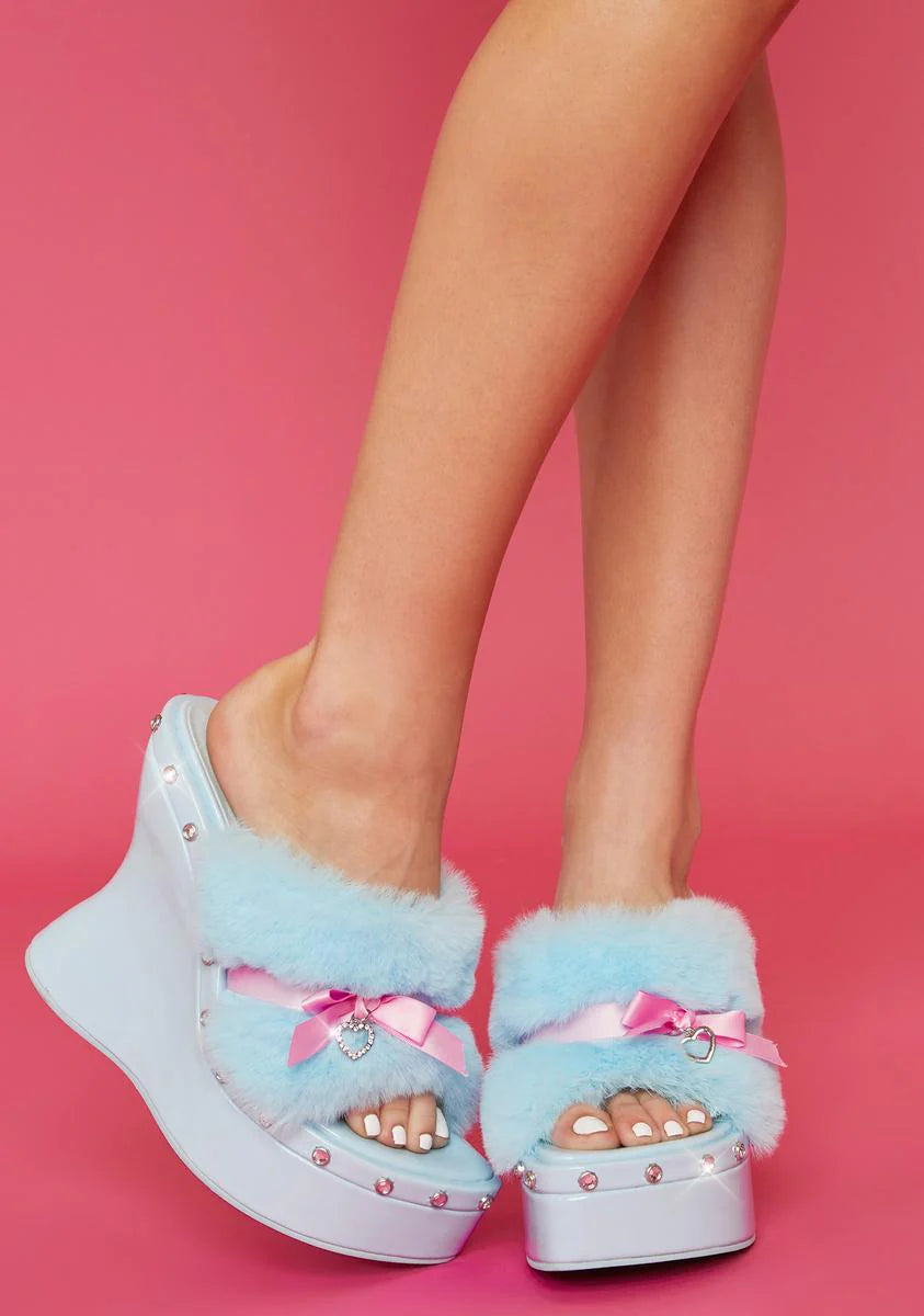 Now I'm Addicted Platform Sandals