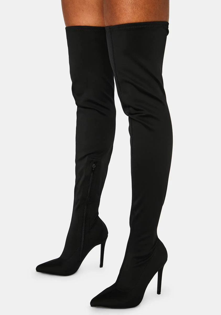 Off Duty Diva Thigh High Boots