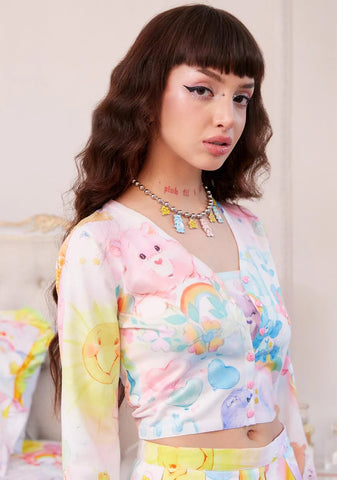 Kingdom Of Caring Cardigan Set