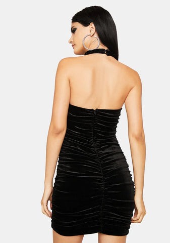 Better For You Velvet Mini Dress