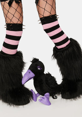 Feathered Familiar Raven Plushie