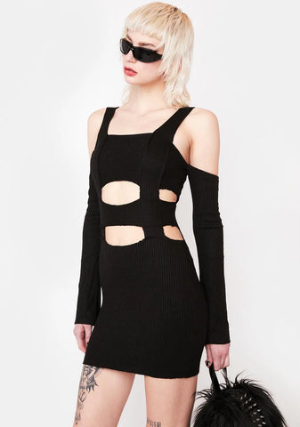 Night I've Thought About It Cutout Dress