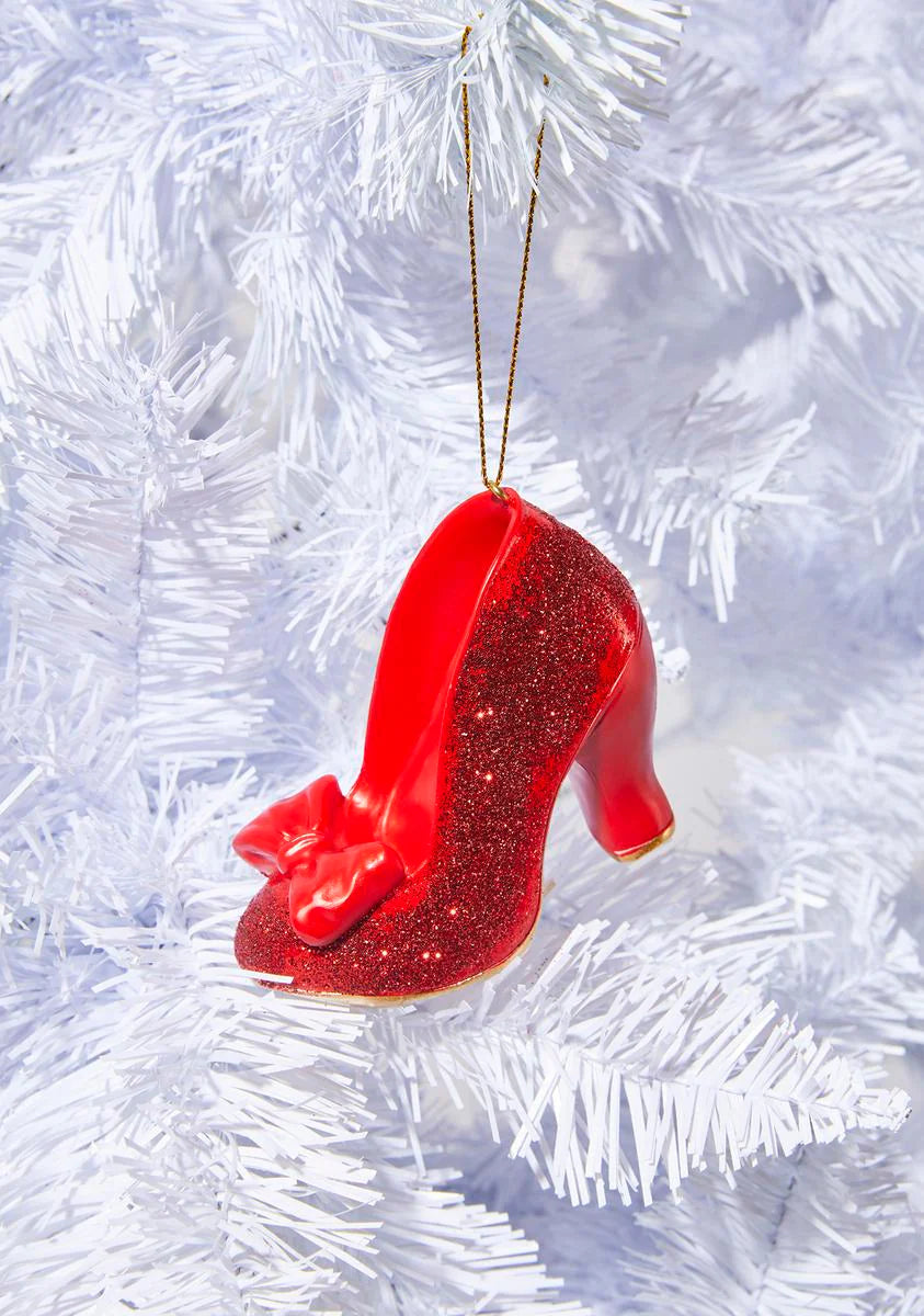 Nick Of Time Shoe Ornament