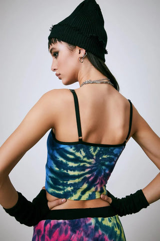 Warped Reality Tie Dye Cami
