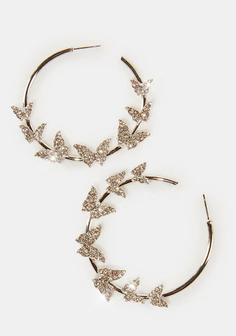 Dream Come True Hoop Earrings