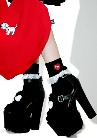 X Disney 101 Dalmatians Socks