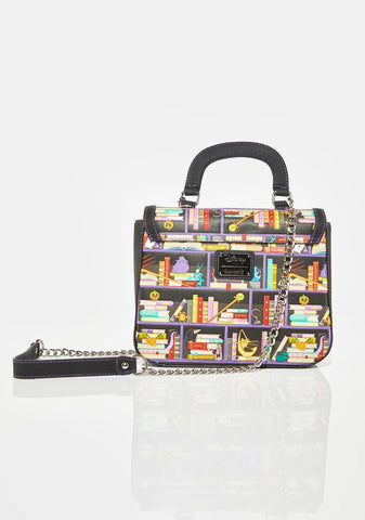 Villain's Books Crossbody Bag