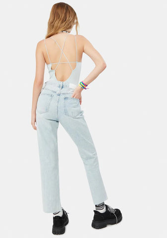 Eden Super High Rise Vintage Ankle Denim Jeans