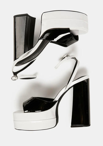 Tell It How It Is Platform Heels