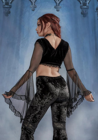 Whispers In The Dark Bell Sleeve Top