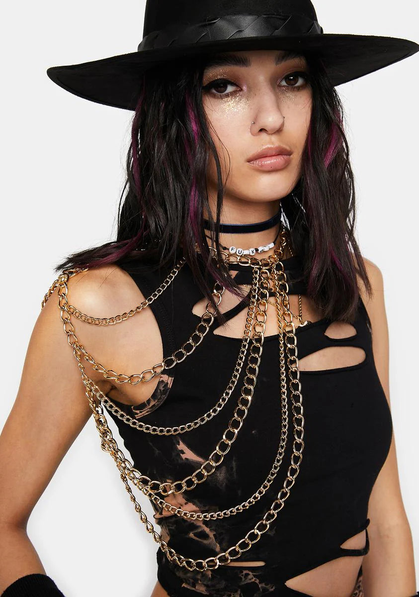 Sahara Sass Chain Body Harness