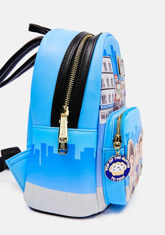 Seinfeld Chibi City Backpack
