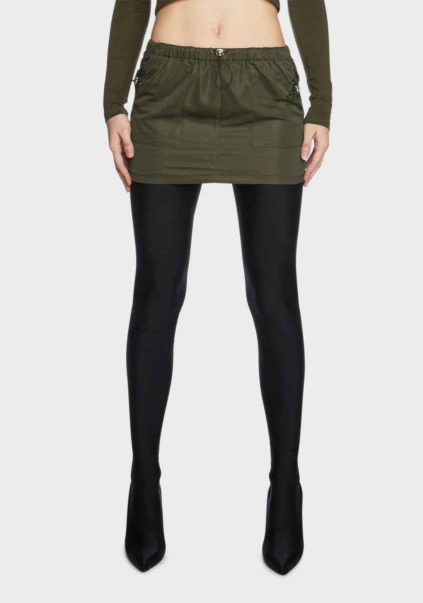 Delta Cargo Mini Skirt