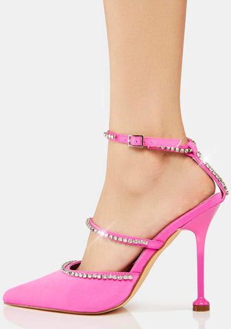 Over The Top Pointed Heels