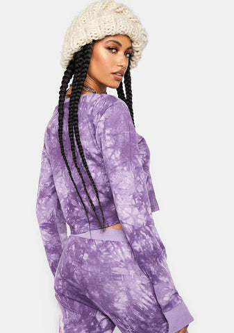 Talking To The Moon Crop Top