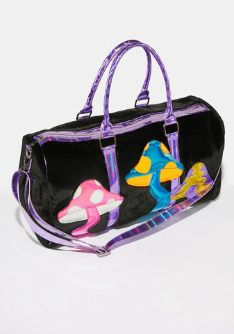 Lost In Wonderland Fuzzy Weekender