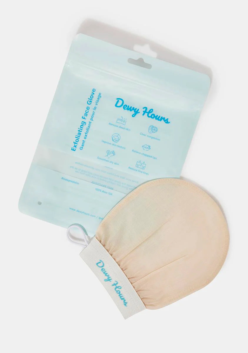 Exfoliating Silk Face Glove