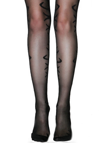 Smoked Flame Tights