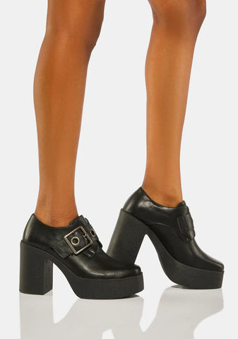 Night Alone Platform Heels