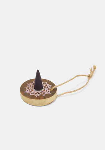 Blackberry Crown Chakra Incense Cones And Holder