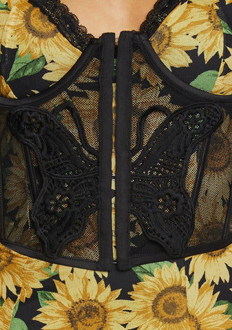 Can't Hold Me Down Underbust Corset